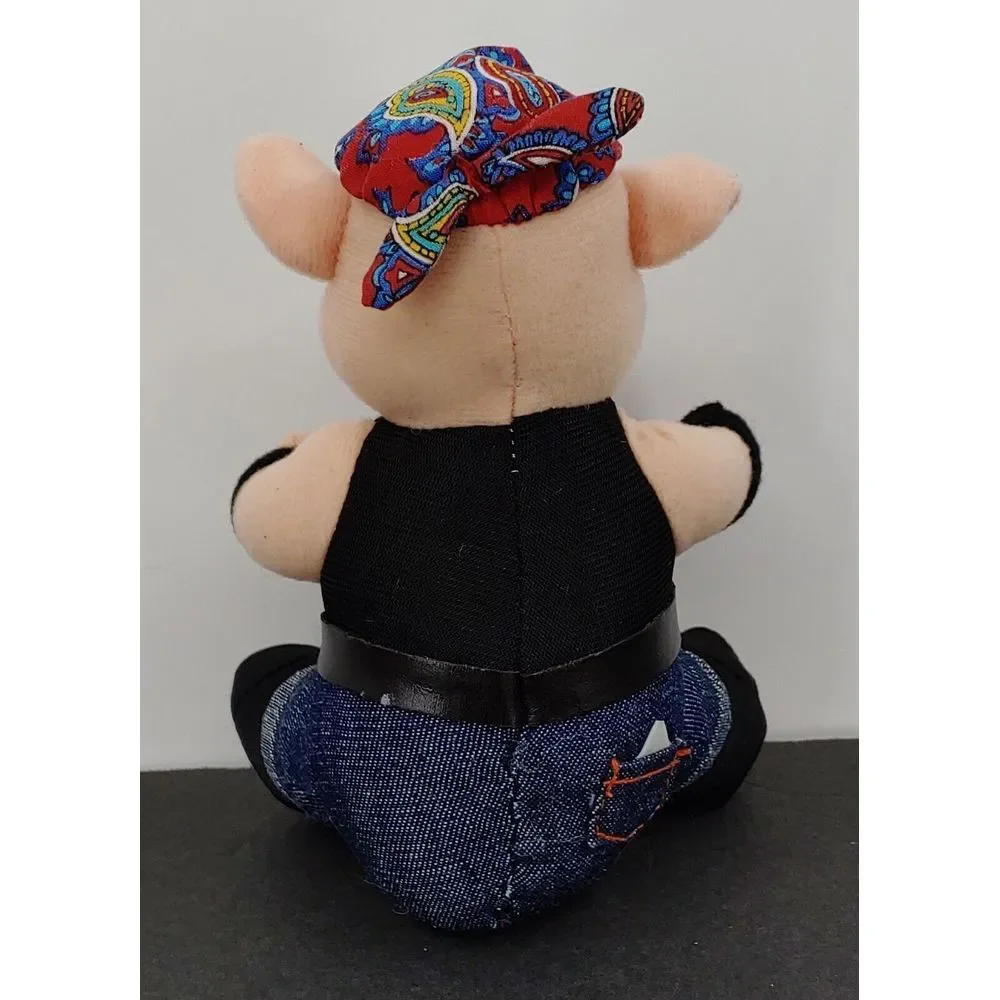 Harley Davidson Plush Toys Bear And Pig 9